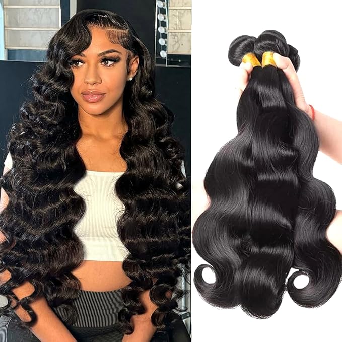 Human Hair Bundle-Bodywave-Hair -32in