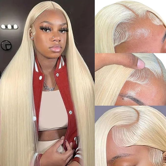 613 Blonde HD 13x4 Lace Frontal Wig-Frontals-22in