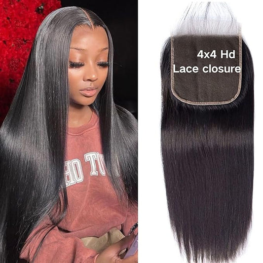 HD Lace Closure 4x4-Lace closures-22in