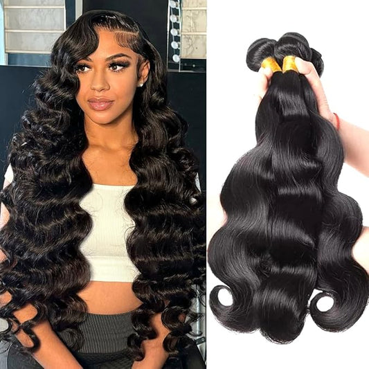 Human Hair Bundle-Bodywave-Hair -32in