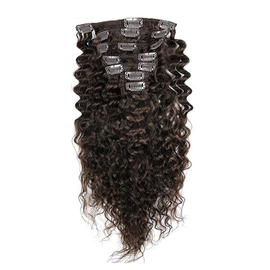 Clip-In Hair Extensions-Deepwave-Clip ins-22in