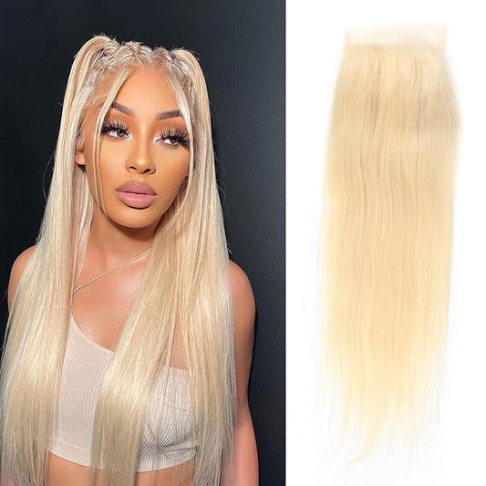 613 Lace Closure 4x4-Lace closures-22in